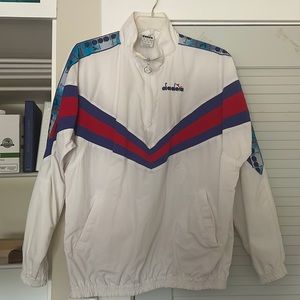 Diadora Windbreaker - 90s Style Size US Medium
